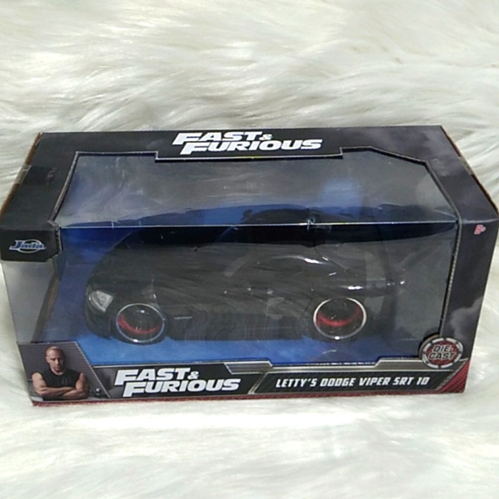New Letty's Dodge Viper SRT 10 Fast & Furious Die Cast Vehicle